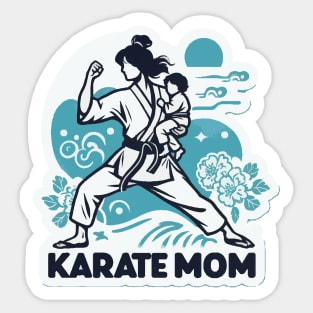 Karate mom Sticker